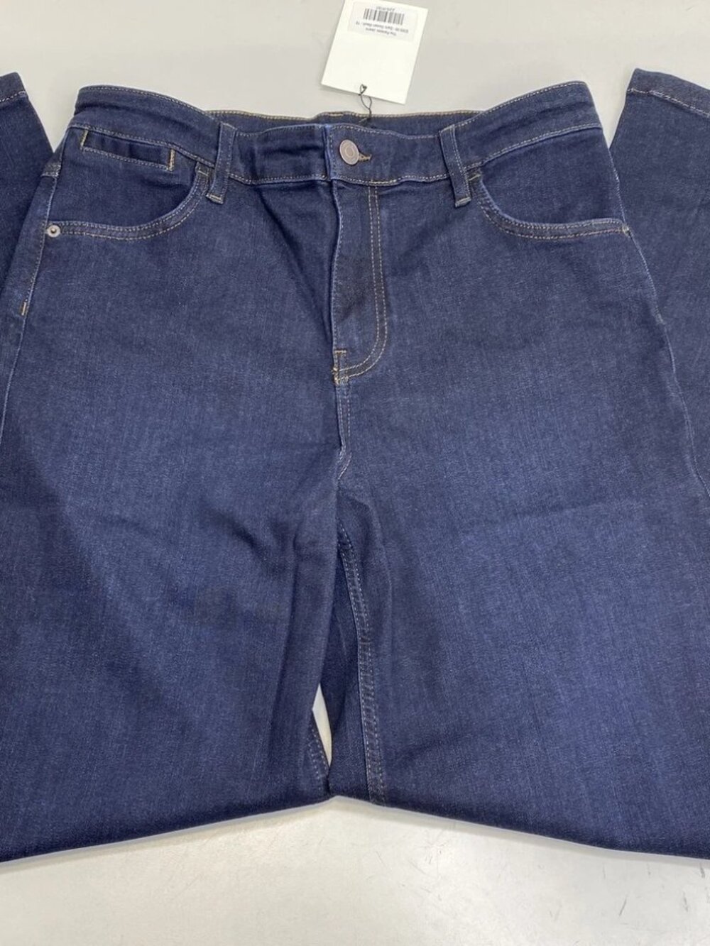 Ruti Womens Jean Dark Ocean Wash Blue Size 10 The Palazzo Mid Rise Wide Leg